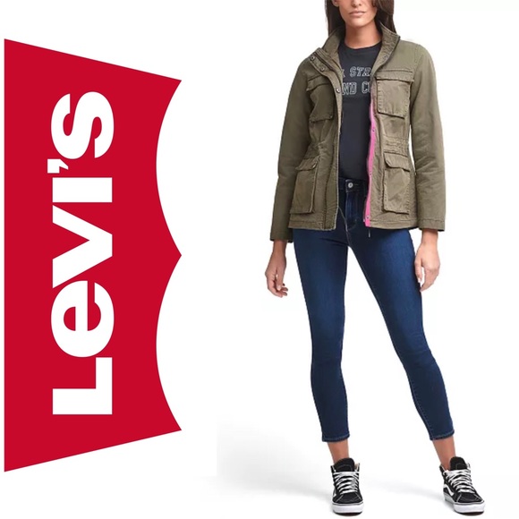 Levi's Jackets & Blazers - 💜 Levi’s 4 Pocket Military Style Jacket 💜